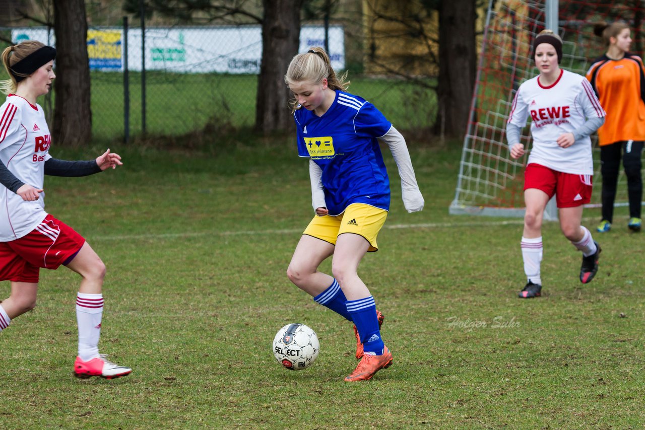 Bild 137 - B-Juniorinnen Tus Tensfeld - TSV Gnutz o.W. : Ergebnis: 1:3